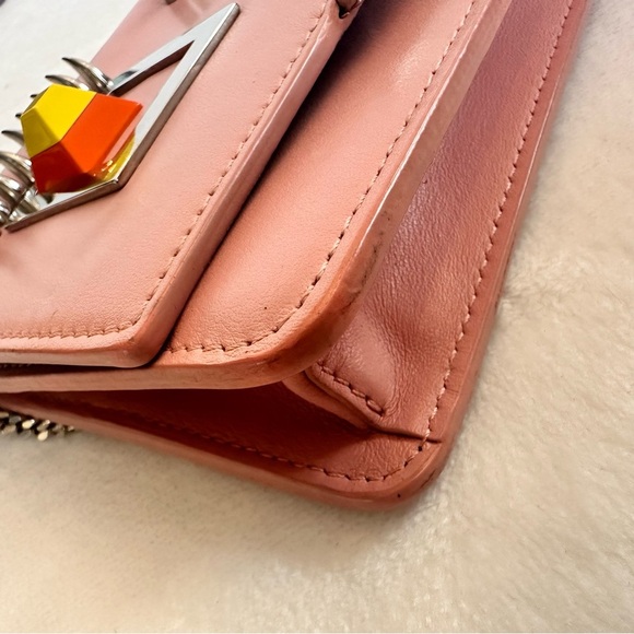 Fendi Vitello Century Hypnoteyes  Wallet on Chain - Picture 6 of 13